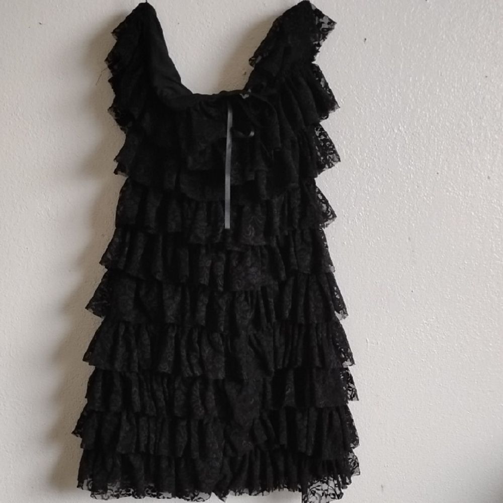 Fashion Nova Black Lace Romper - Picture 4 of 8